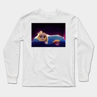 hedgehog under the bed Long Sleeve T-Shirt